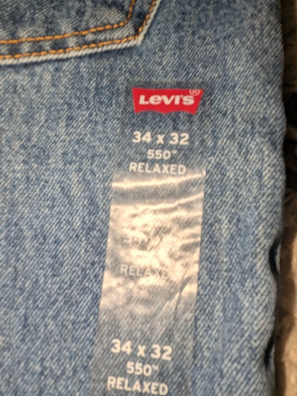 Levi's Men's Relaxed Straight Jeans - Medium Blue Denim